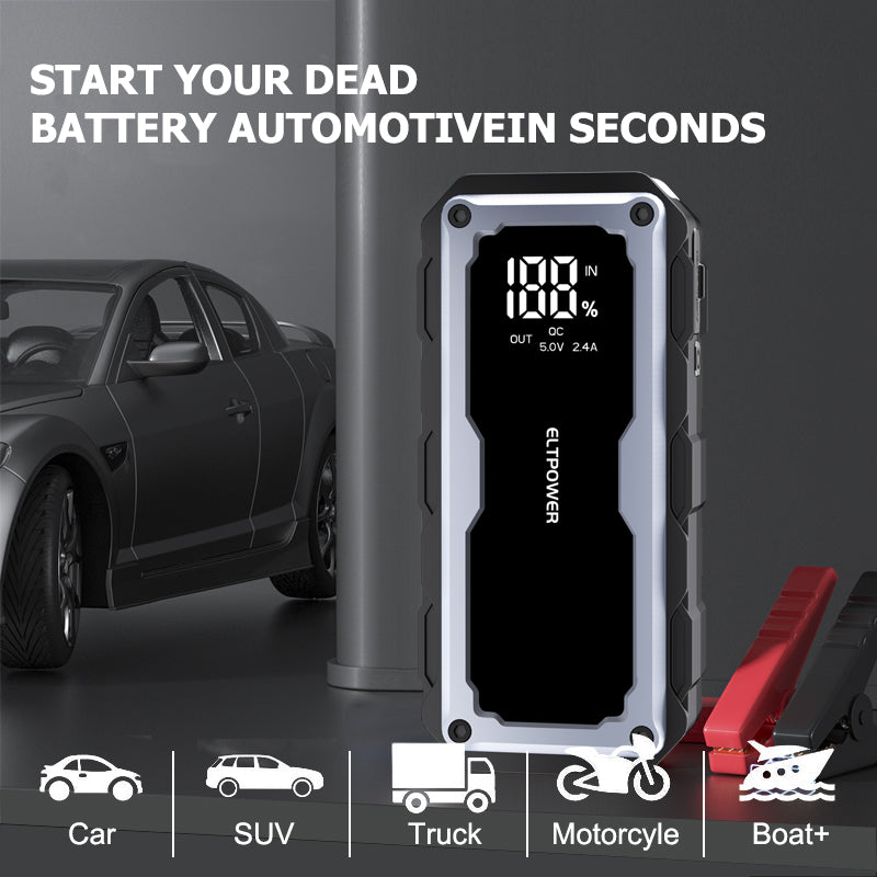 Customize 21800mAh High Power Car Jump Starter Power Bank Mult-function 12V Battery Jump Booster Power Bank with Inflator